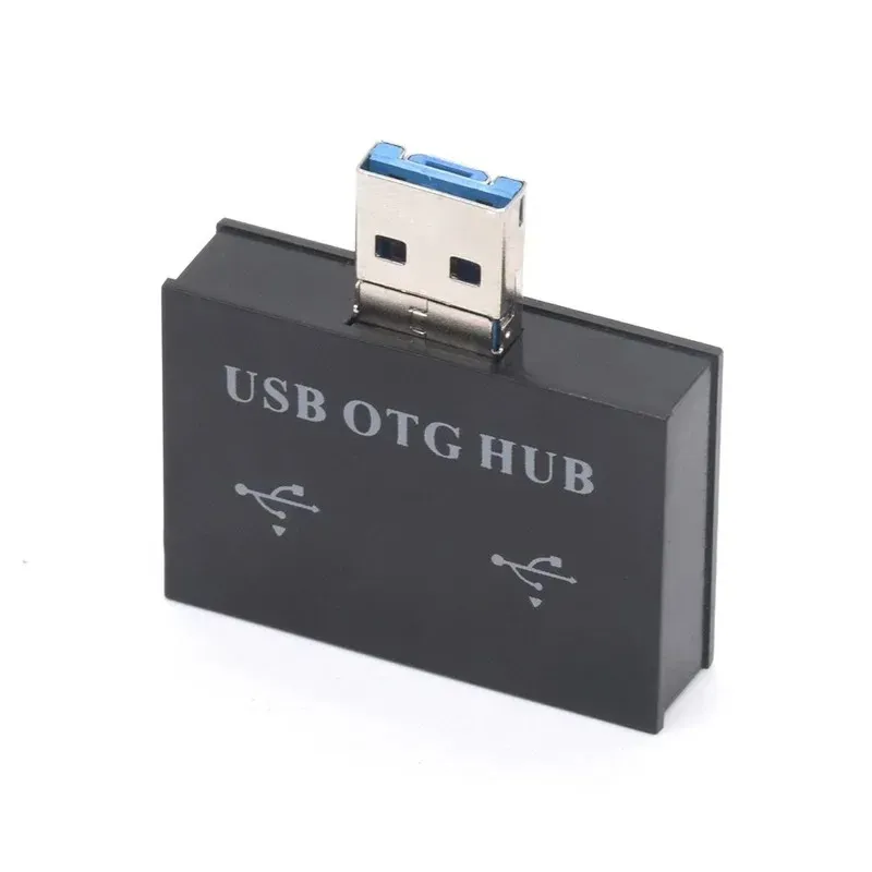 2IN1 USB 2.0 2ポートハブUSB充電器OTGハブラップトップマイクロUSB充電ポートAndroidスマートフォン/コンピューター