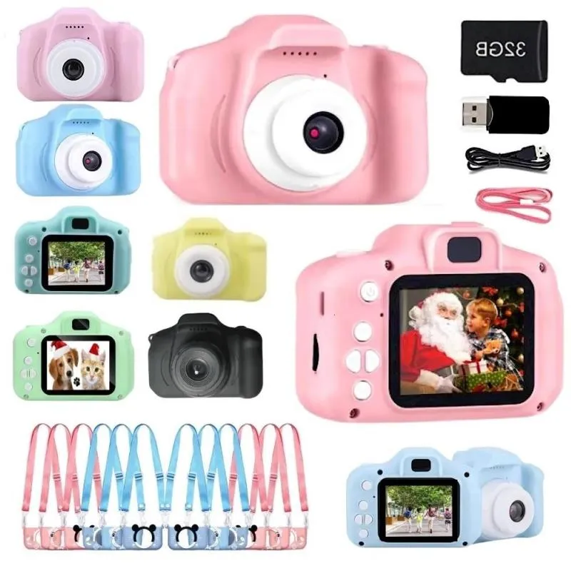 Cameras Toy Camera Gifts Kids Mini Video Educational For Toys Children 1080P Birthday Gift Digital Projection Child Rgkuk