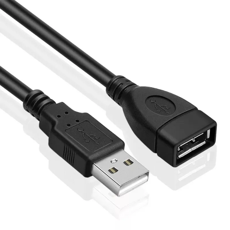 USB 2.0 -Kabel -Extender -Kabeldrahtdatenübertragungskabel Supergeschwindigkeit Datenerweiterungskabel für die Tastatur des Monitor -Projektors Maus