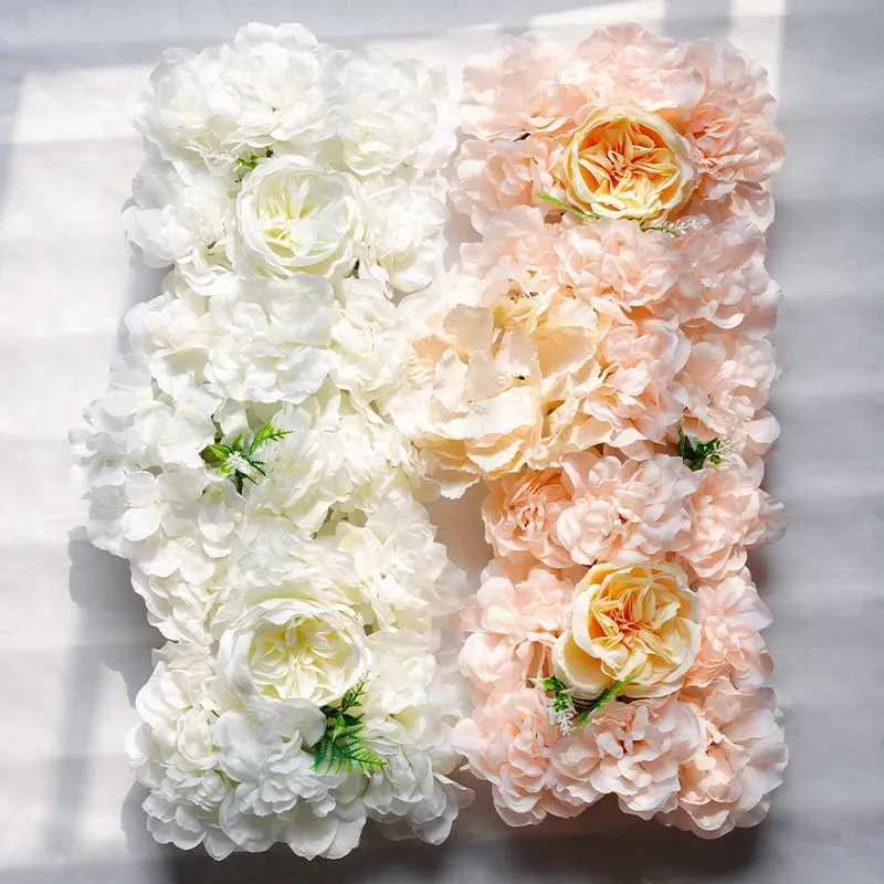 Fleurs décoratives couronnes Nouvelles fleurs de sol artificielles de la soie de fleur de soie de mariage décoration de fleur de fleur de fleur guide routier extérieur mariage arc faux fleur