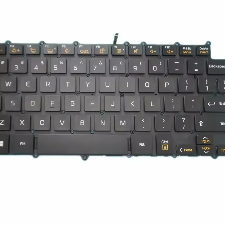 Teclado de laptop para LG 14Z90N-V.AP52G 14Z90N-V.AA78B 14Z90N-VR54J1 14Z90N-VR76K 14Z90N-U.AAS7U1 AAS6U1 Inglês Backlit preto dos EUA