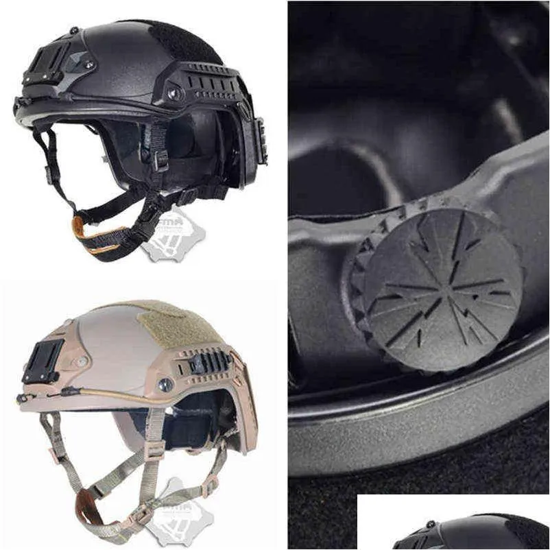 Taktik Kasklar FMA Denizcilik Kask Abs DE/BK/FG CAPACETE AIRSOFT Paintball TB815/814/816 Bisiklete binme W220311 Damla Dağıtım Dişlisi Equ Dhu2v