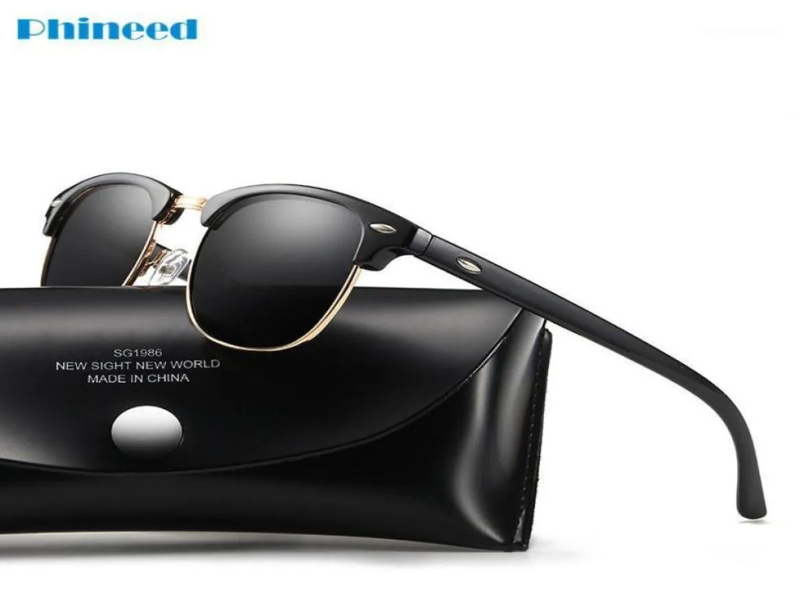 Club Master Square Polariserade solglasögon för män Kvinnor Fashion Mirror PKRB3916 Solglasögon1694540