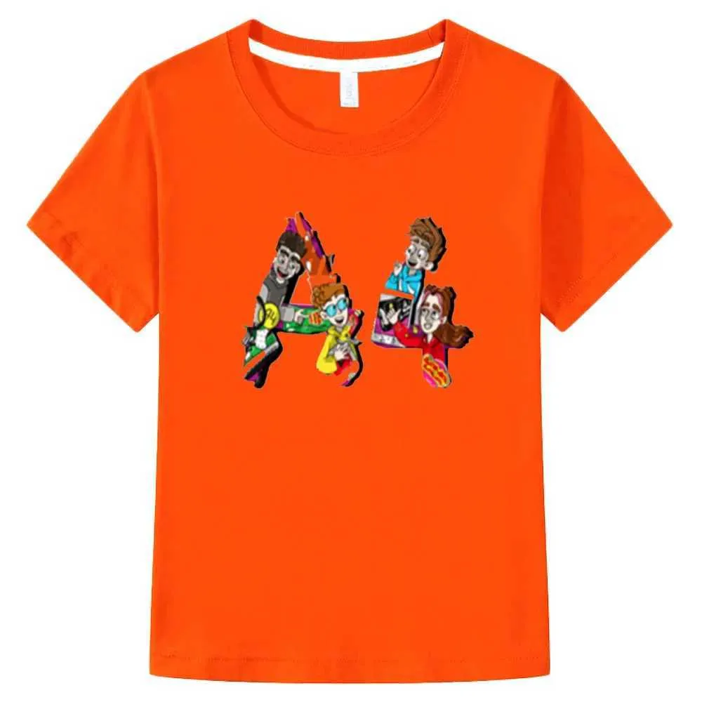 T-shirts Team Merch A4 New Lamba Vlad Paper Childrens T-shirt garçons et filles T-shirt à manches courtes T-shirt Casual Fashion Childrens Clothing Y2KL2405