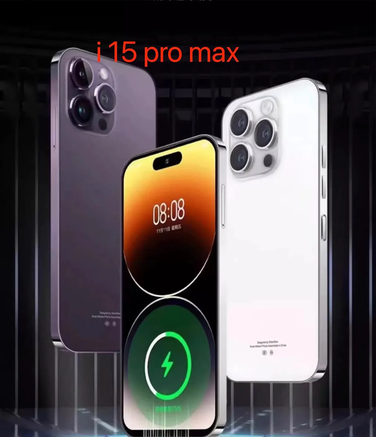 6,7 дюйма I15 I14 Pro Max сотовые телефоны смартфона камеры 16G 1 ТБ