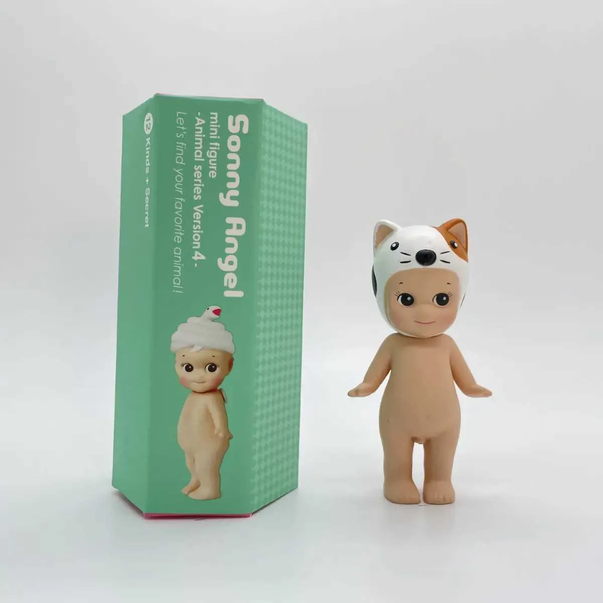 Blind Box mini figurka Old Animal Series wersja 4 Blind Box Toy dla dziewczyn tajemnicza pudełko cco cat kaczka kozła końca skunk t240506