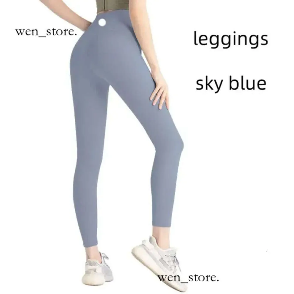 LULULEMO LEGGINGS YOGA PANTS Justera leggings Kvinnor Shorts Croped Pants Outfits Lady Sports Ladies Pants träning Fitness Wear Girls Running Leggings Gym 407