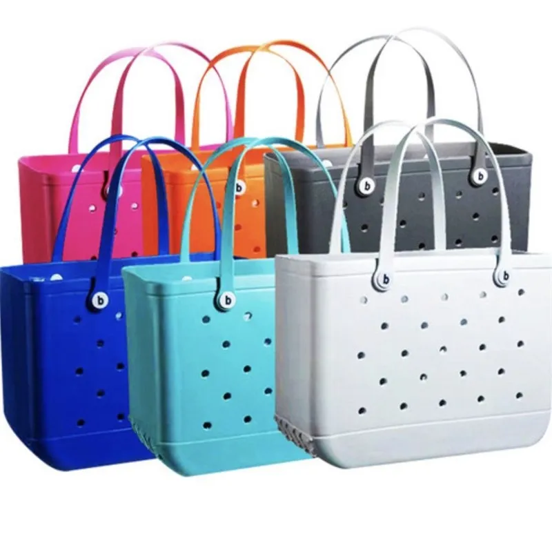 Bogg Bag XL Designer Bag Beach Bags Luxus -Einkaufstasche Silicone im Freien im Freien Eva Plastik wasserdichte beliebte Bogg -Bag -Accessoire HE04 CB4