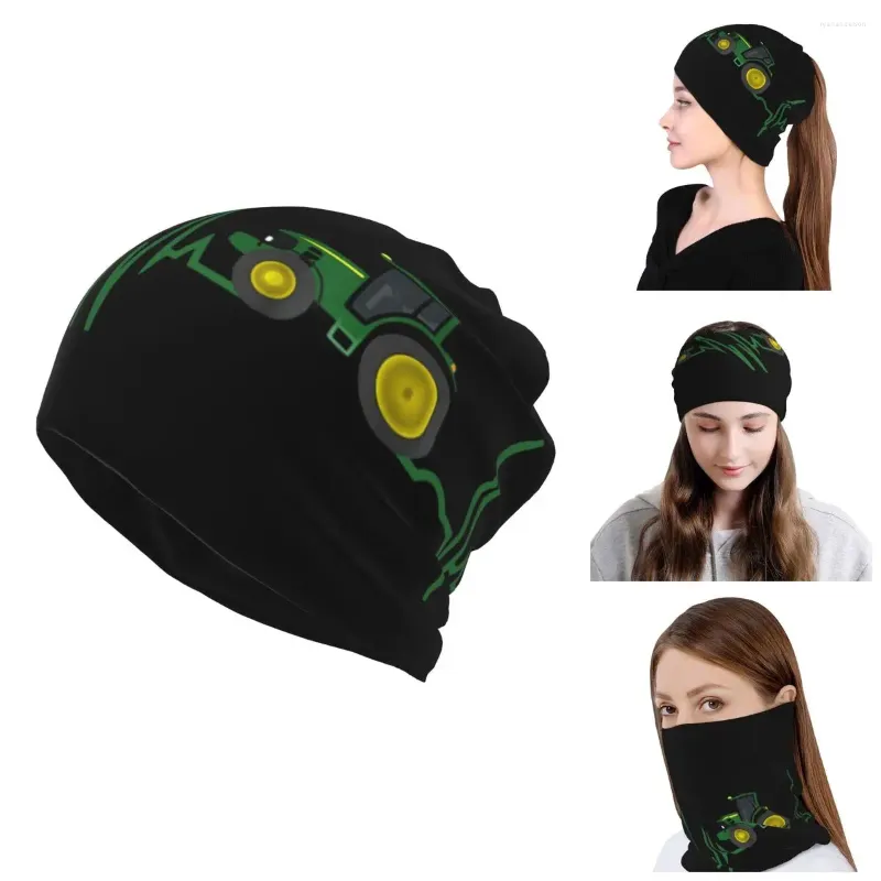 Bérets Tracteur Heartbeat Bandana Nec Gaiter for Ski Cycling Men Women Emballage Scarf