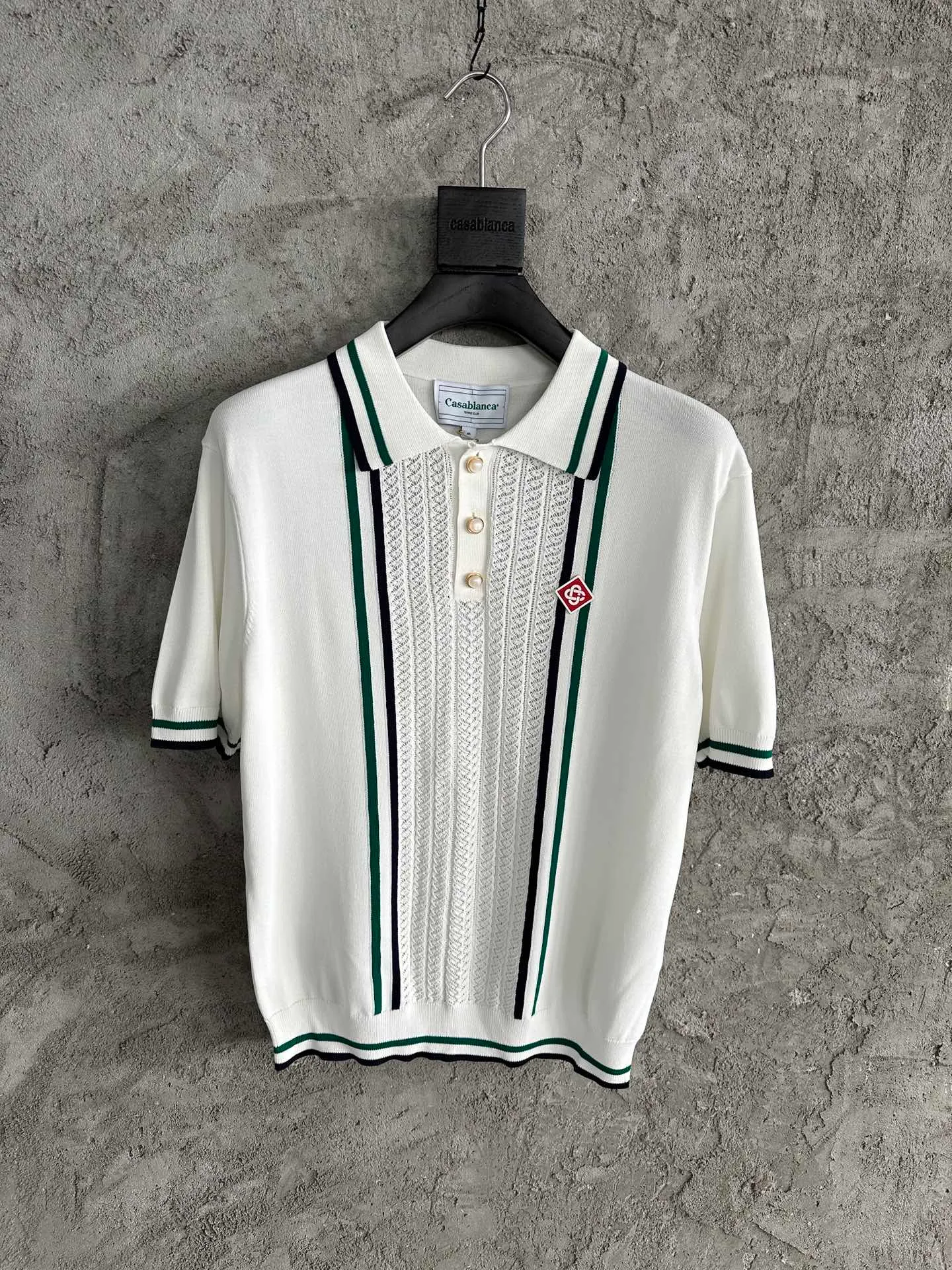 Nouveau arrivée pour hommes designer de luxe en tricot en tricot Polo ~ Poloshirts de taille américaine ~ Belle hommes de haute qualité designer à manches courtes à manches courtes