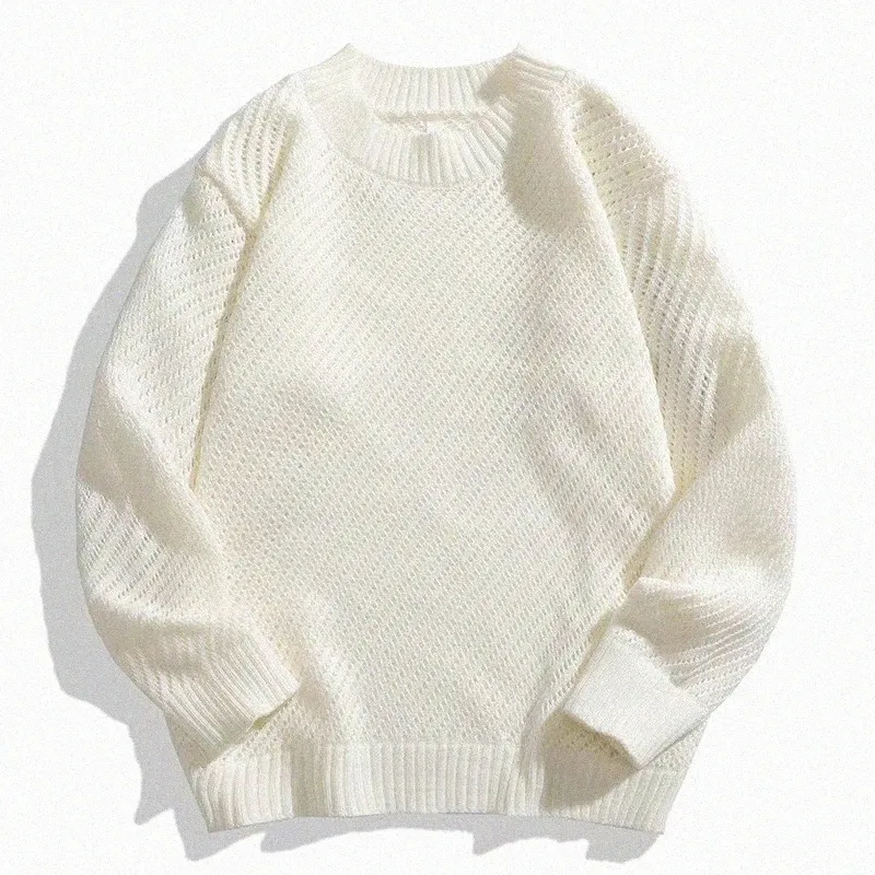 Panels de créateurs Pulls pour femmes en tricots de tricots décontractés au printemps N7NF #