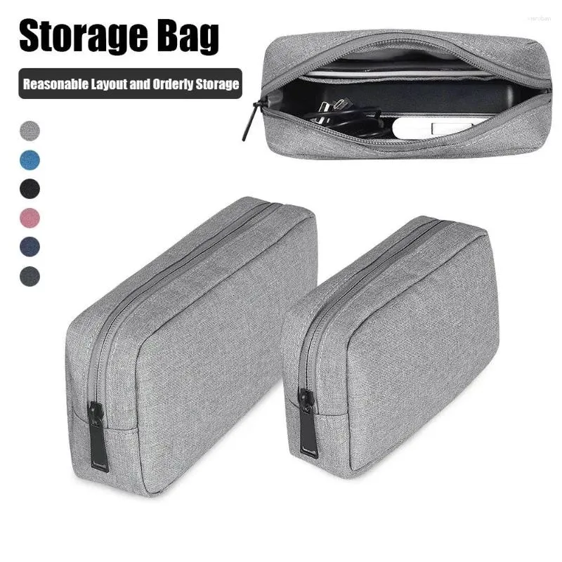 Storage Bags Portable USB Cable Earphone HDD Gadget Devices Pouch Bag Digital Accessories Makeup Cover