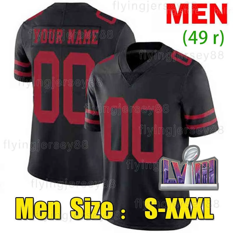 San Francisco 49ers American Football Shirts Featuring Christian McCaffrey Brock Purdy Deebo Samuel Sr. George Kittle Fred Warner Nick Bosa Joe Montana Brandon Aiyuk Jerry Rice And Trent Williams Size...