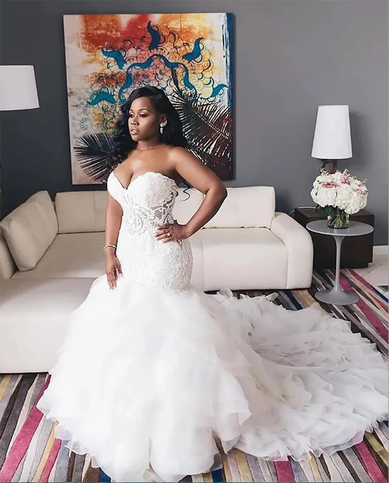 chinese dress ladies Elegant Wedding Dresses Trumpet/Mermaid Sweep/Brush Train Bridal Gown,MW451