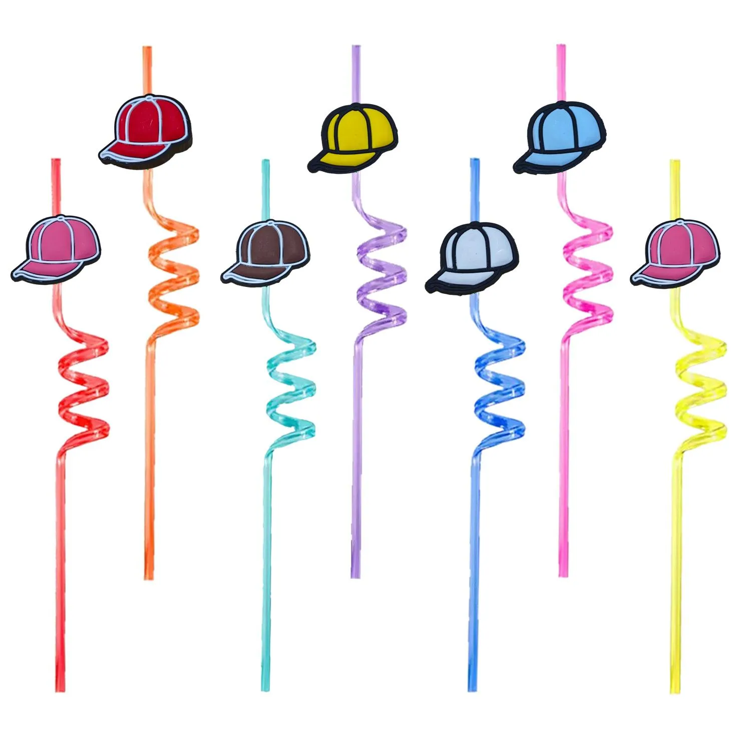 Jednorazowe plastikowe sts kapelusz szalone kreskówkowe przyjęcie do picia zapasy dla przysług dekoracji dzieci basen urodzinowy Nowy rok St dziewczęta Retuay