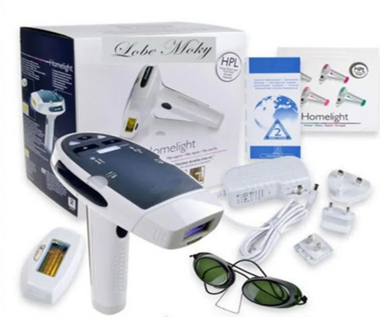 Домашняя машина для снятия волос Эпилятор поставляется с двумя IPL Elpilator для постоянного омоложения кожи Оптовые 30061076604921