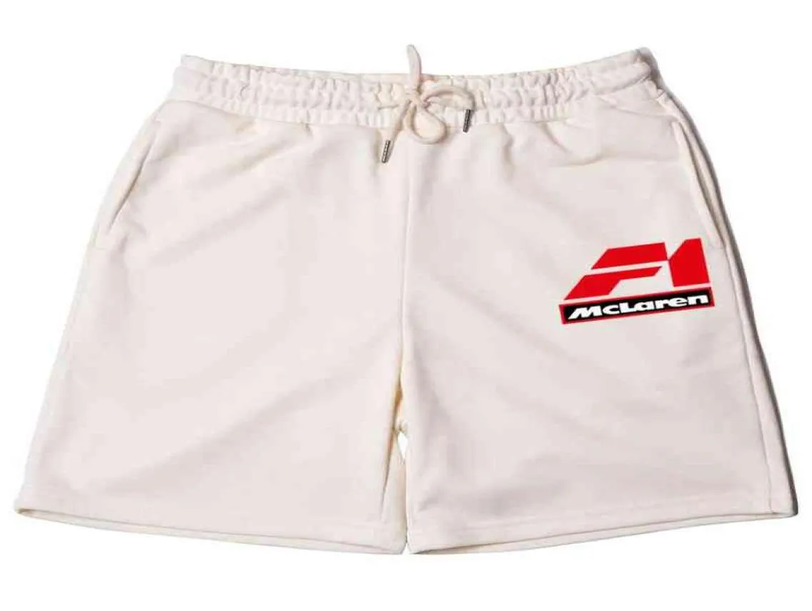 Mens Shorts Pants F1 McLaren Team Racing Fans Running Gym Jogging Fitness Cotton High Quality Gym Men7523076