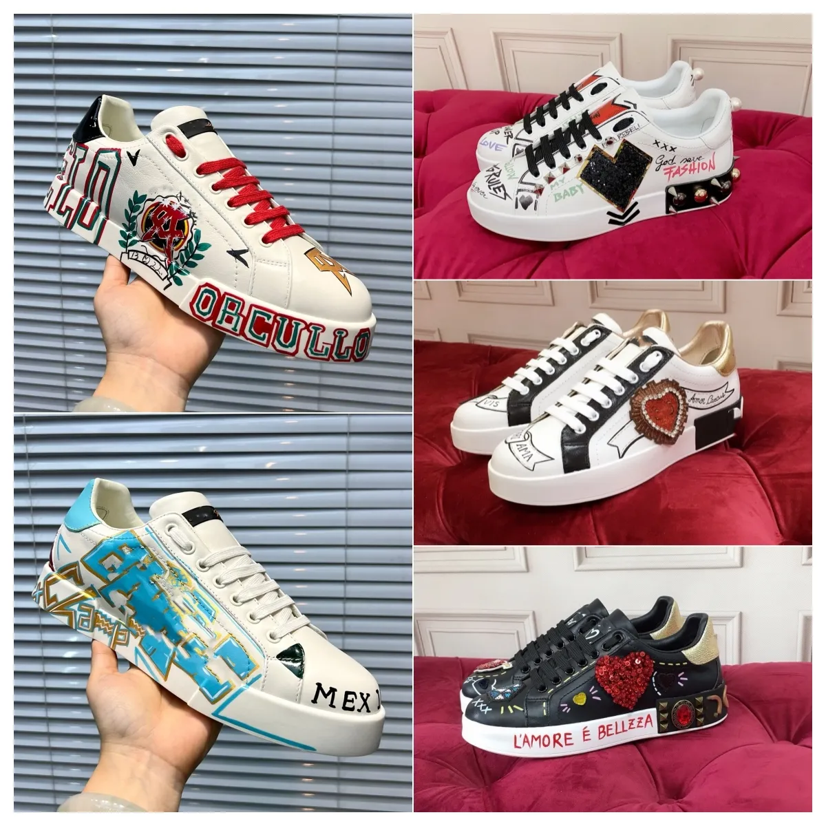 2024 Nouvelles baskets Hot Luxurys Designer Sneakers Pop Couleur assorti des chaussures de course épaisses Sole Mode légère Match Color Cool Casual Lace-Up Dad Shoe