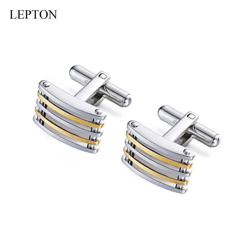 Couchettes Lepton Silver 18k Gold Cuffers de manchettes