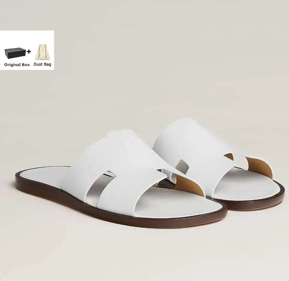 Designer de verão izmir masculino sandálias sapatos calfskin couro chinelos escorregadia em praia slide planing boy chinels flip confort sandalias eu 38-46