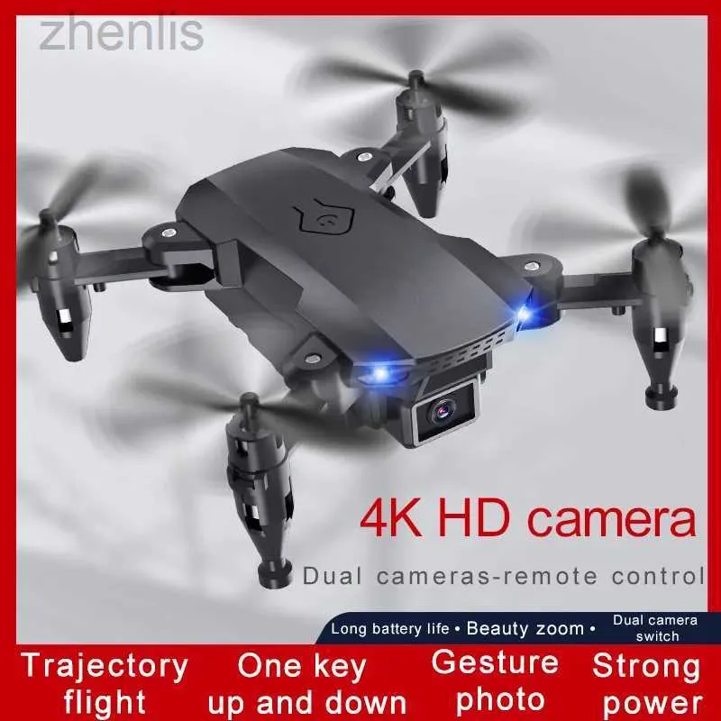 Drone CS07 Drone Çift Lens Air Fotoğrafçılık Mini Katlanır Çok Rotor Uçak Uzaktan Kontrollü Oyuncaklar Hava Basınç Sabit Yükseklik D240509