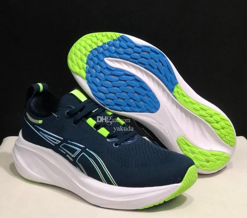 Neutral GEL NIMBUS 26 Cushioned Running Shoes Men Women Wide Athletic Shoes Sneakers