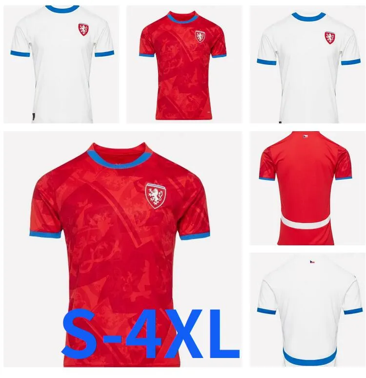 S-4xl 2024 Tschechische Republik Fußballtrikot