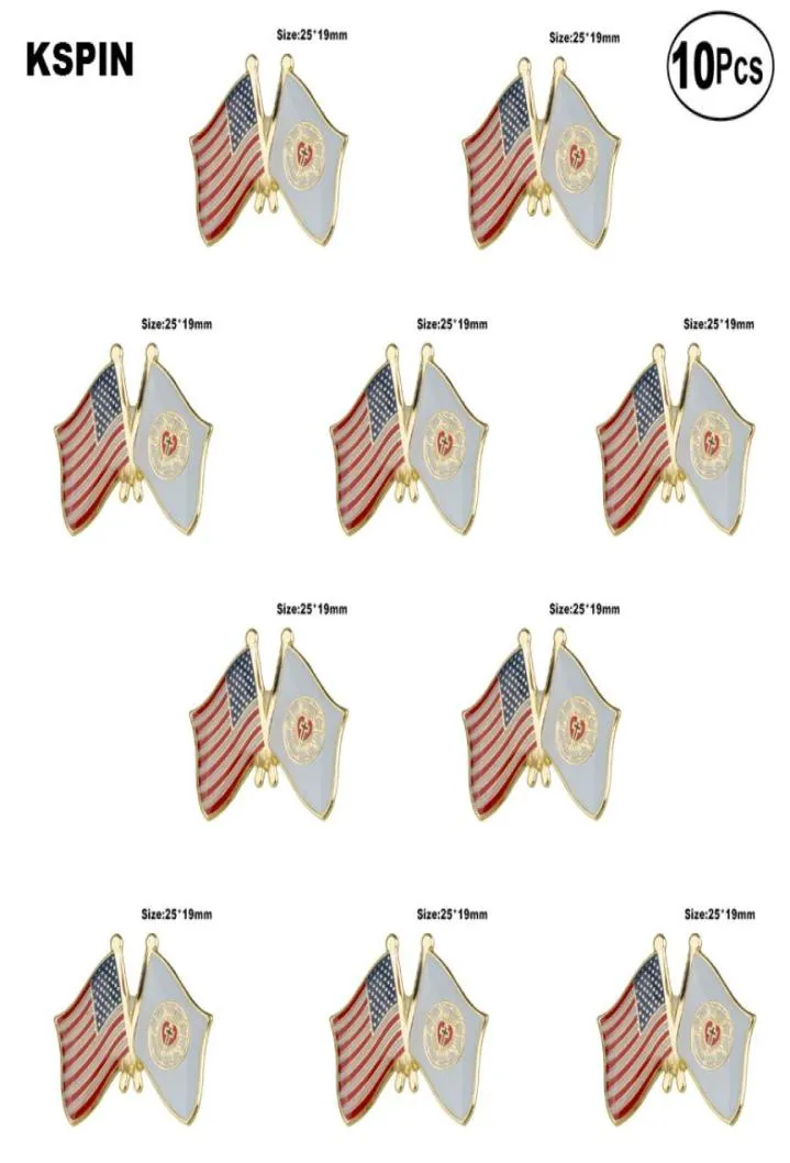 USA Lutheran Lapel Pin Flag Badge Brooch Pins Badges 10st A LOT7222344