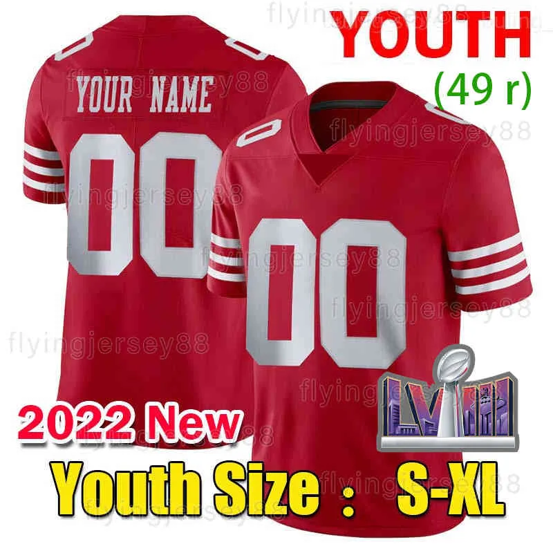 San Francisco 49ers American Football Shirts Featuring Christian McCaffrey Brock Purdy Deebo Samuel Sr. George Kittle Fred Warner Nick Bosa Joe Montana Brandon Aiyuk Jerry Rice And Trent Williams Size...