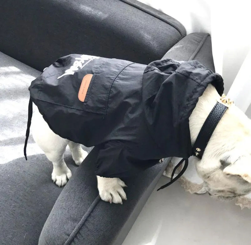 Vestiti per cani cagnolini giacca impermeabile chihuahua impermeabile francese bulldog cucciolo costume per animali domestici per lo Yorkshire T1911046673530