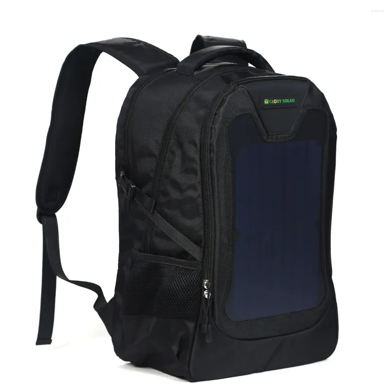 Rucksack Solarladung Outdoor -Stromerzeugung Panel 7.5W Sport großer Multifunktions -Reise -Umhängetasche