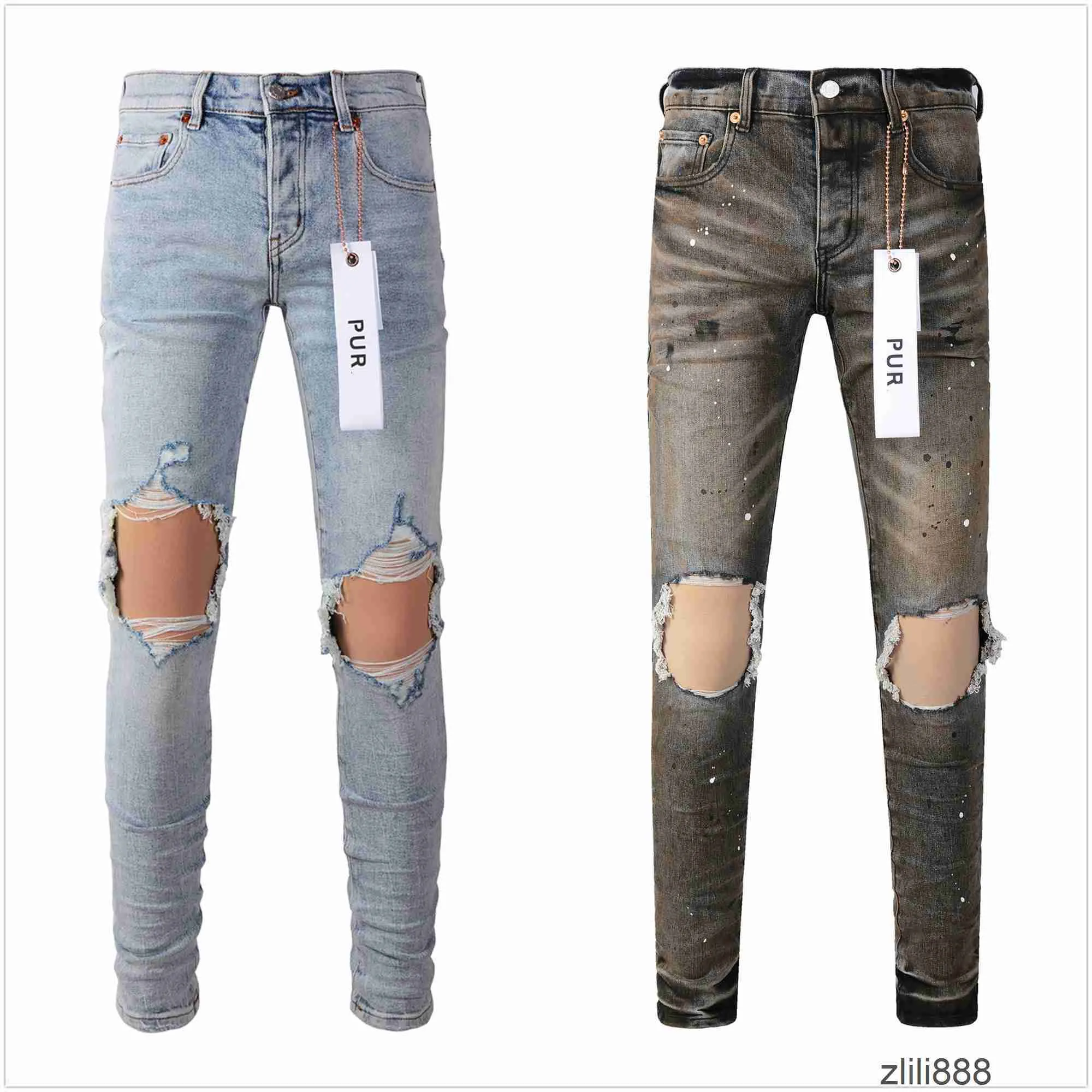 jeans viola jeans jeans per jeans jeans di alta qualità jeans jeans designer cool designer pantalone biofano strappato motociclista blu jean slim fit elastic tessuti