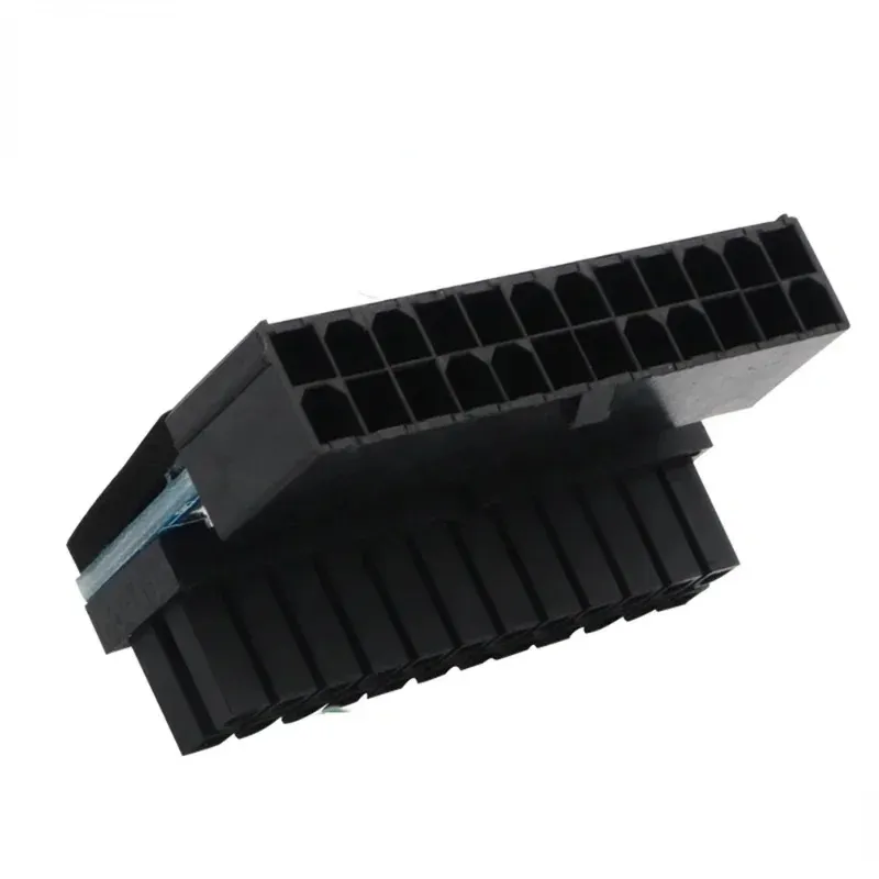ATX 24pin 90 degrés 24 broches à 24 pin Adaptateur de bouche d'alimentation Connecteurs d'alimentation de carte mère Motoral Modular pour les câbles d'alimentation