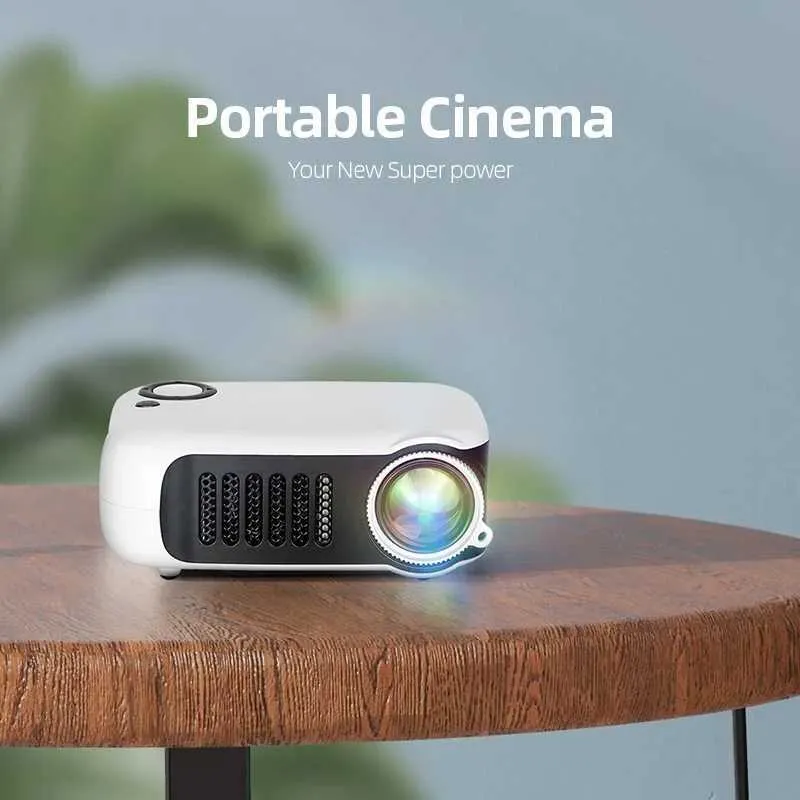 4K Mini LED Projector | Portable Home Theater System with 1080P ...