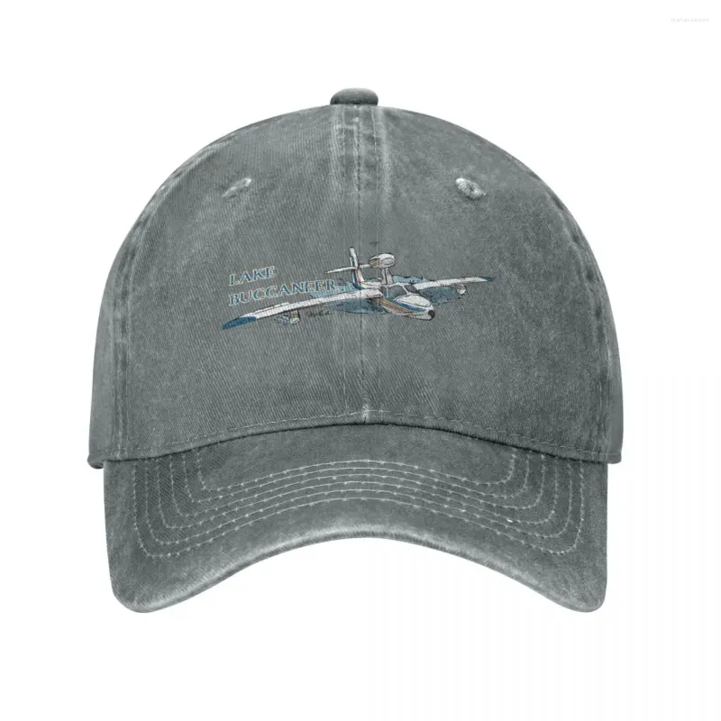 Ball Caps Lake Buccaneer Amphibian Airplane Shab Hat Hat Cap для женщин мужчина