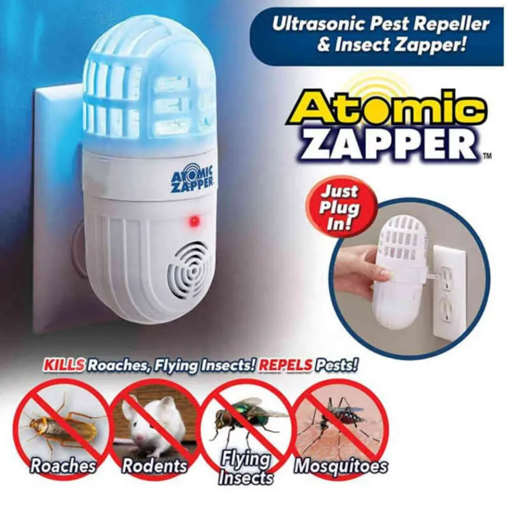 Atomic Zapper Huishouden Insect Electric Ultrasone Mosquito Killer Lamp Pest Control