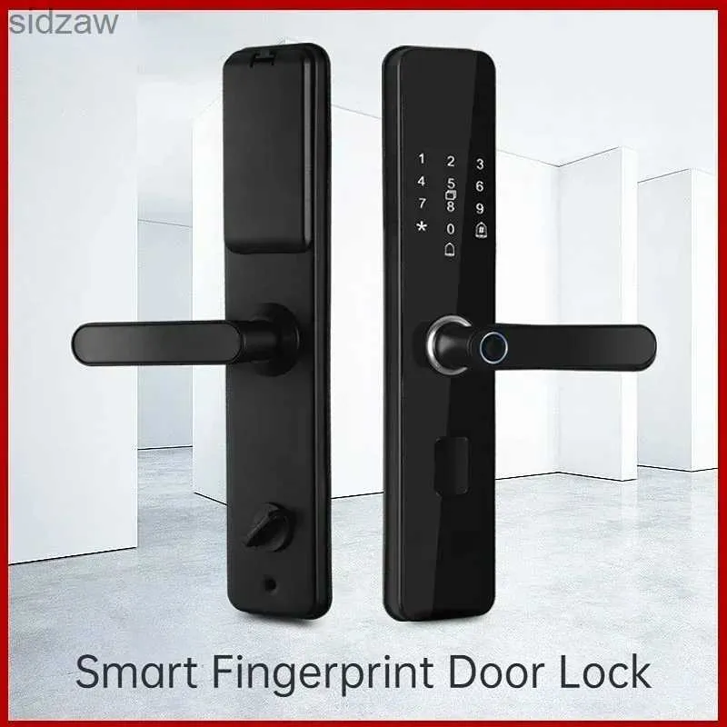 Smart Lock Intelligent Finger Print Electronic Door Lock с биометрическим отпечатками пальцев/IC Card/Password/Bey Copting/USB -аварийная зарядка wx