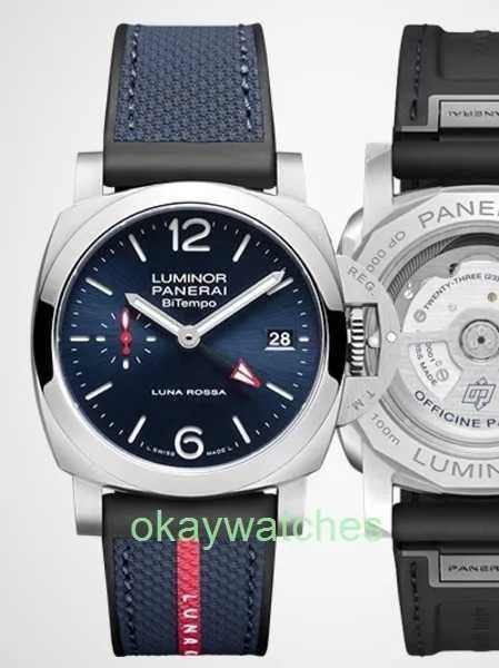 Fashion Luxury Penarrei Watch Designer Lumino Series Sport Mechanical for Men PAM01404
