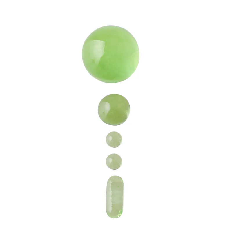 Glazen TERP Slurper Marble Pill Set, Green Gem Pearls Pills Marbles met geweldige warmtebewaring voor DAB Tool Rookaccessoires Kwarts Banger Nails Glass Water Bongs