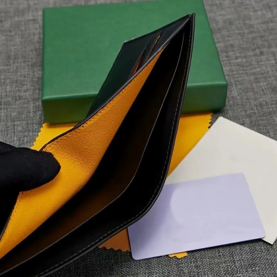 Zwei Styles Designer klassische Standard -Brieftaschen -Boxverpackungspunkte Handtasche Kreditkartenhalter Mode Männer und Frauen Clutch Armband Walk 265x