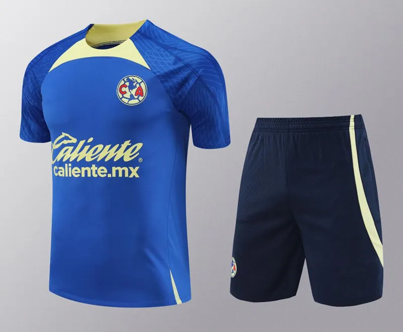 DHgate.com:2024-2025 Club America Soccer Training Vest, R