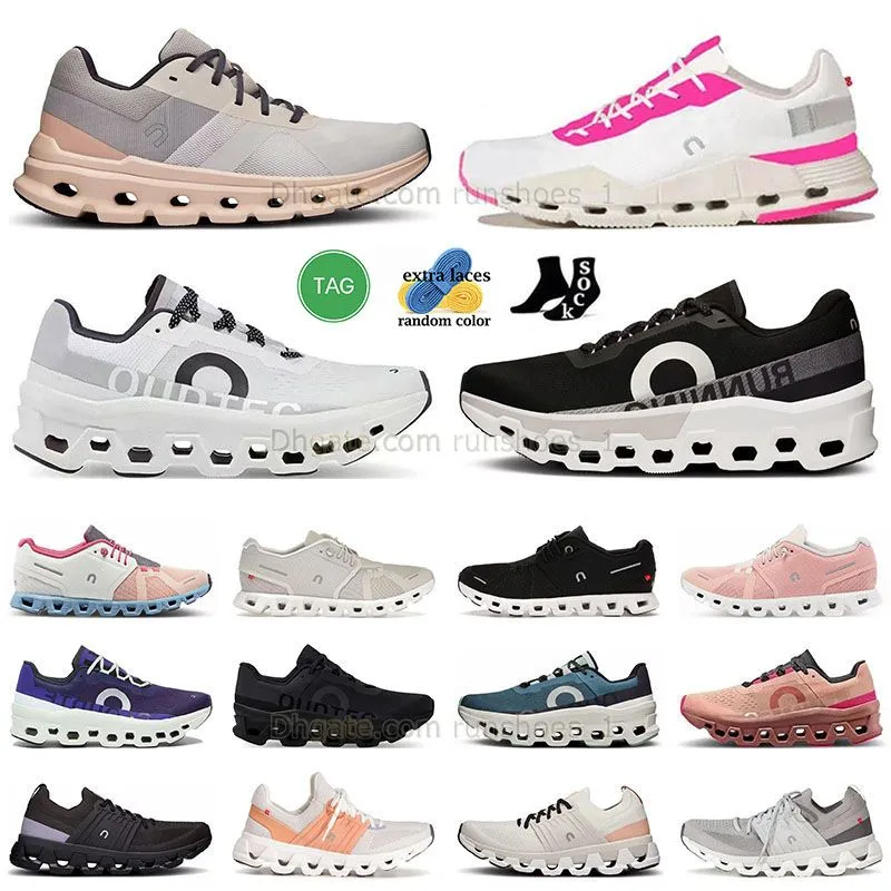 Cloud Monster Casual Shoes Runner Clouds Nova Beige Surfer CloudsWift Cloudy 5 x 3 Womens Black and White Pink Designer Dhgate Cloudrunner Sneakers Sports Sports