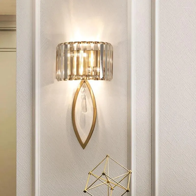 Wall Lamp Modern LED Lamps Living Room Lighting Home Decor Lights Indoor Gold Bedroom Corner Sconce Restaurant