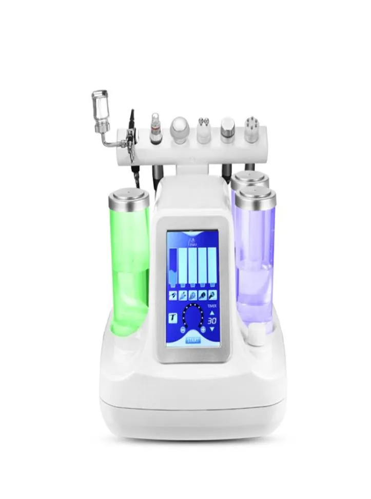 6in1 Hydrafacial dermabrasion Machine Water Oxygen Jet Peel Deep Cleansing RF Face Lyft Cold Hammer Microdermabrasion5951676