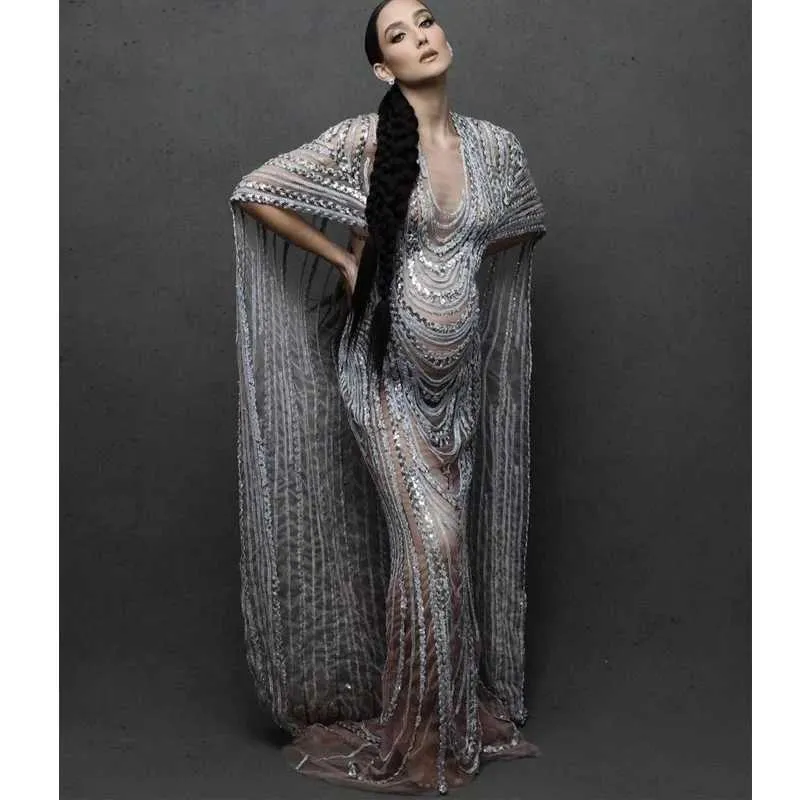 silver maternity photoshoot dress Cheriluna Maternity White Summer Elegant Maternity Photoshoot Dress,Sequin  Embellished Mermaid Hem,Ruffle Sleeves Sweetheart Collar Formal Pregnancy  Dresses For Women