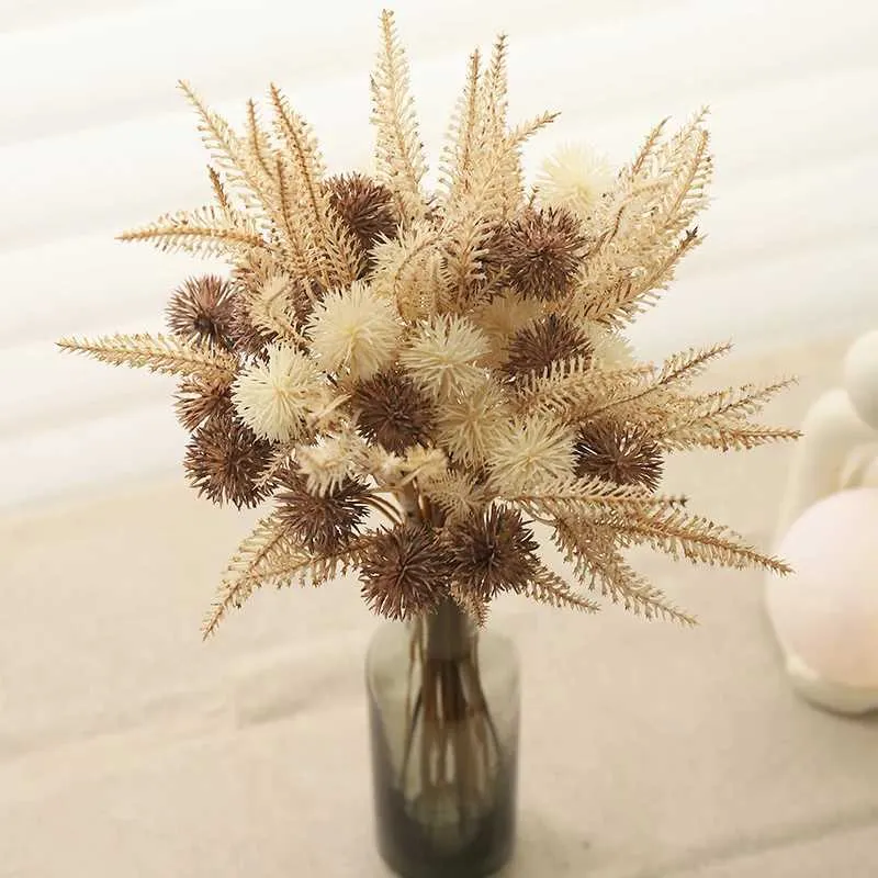 Fleurs décoratives couronnes lavande décoration de fleurs artificielles en plastique Bouquet de faux fleur pour la maison décoration de vase de salon