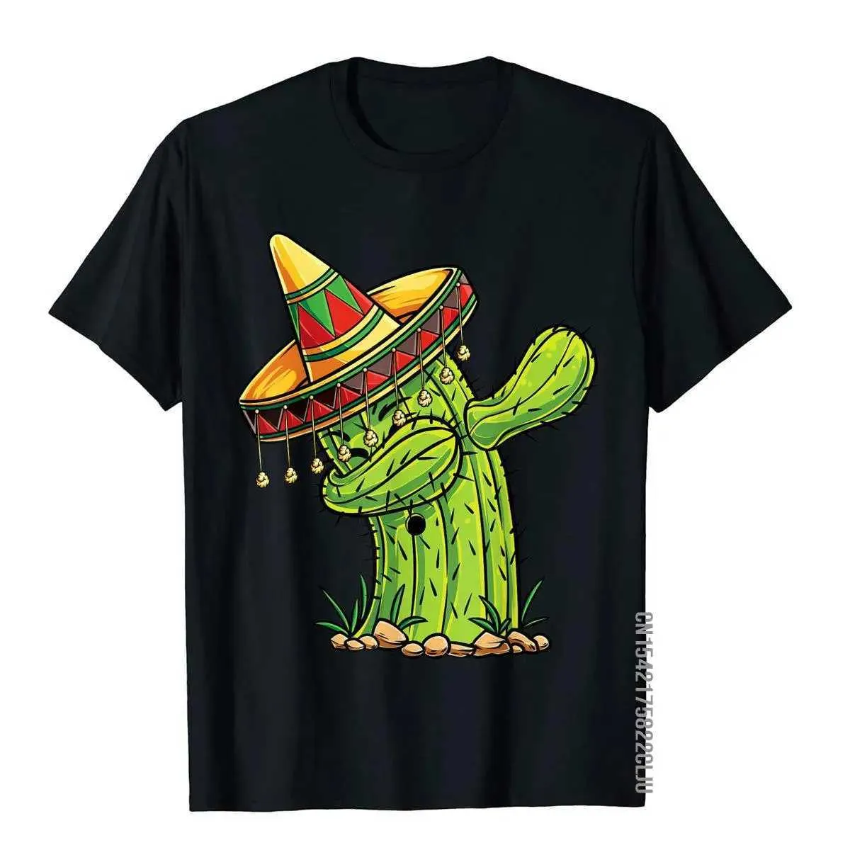 Dabbing Cactus T Shirt Cinco de Mayo Boys Kids Men Mexican__97A779black