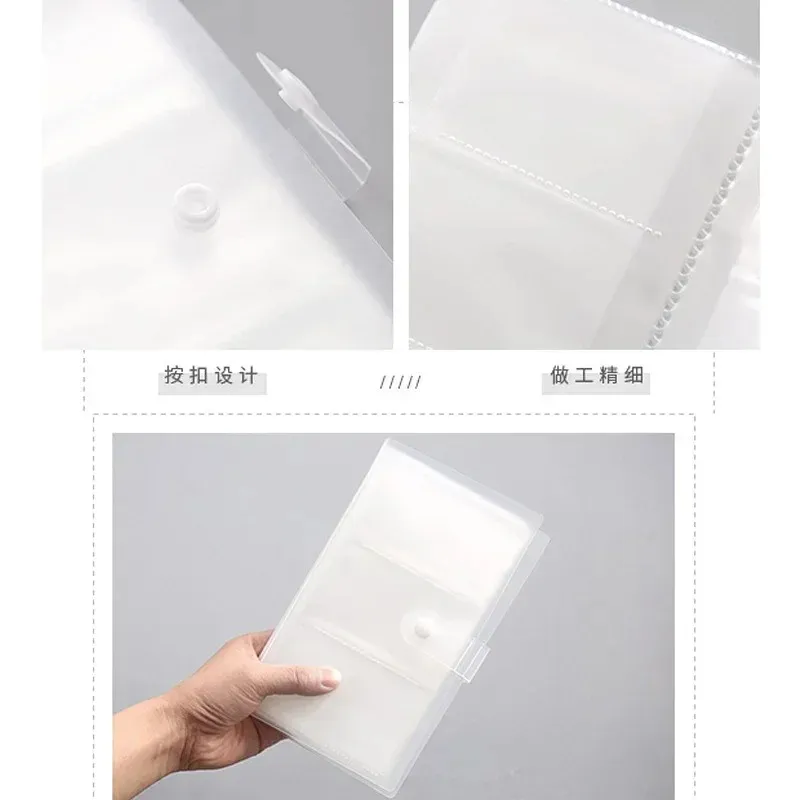 120/240 Cards Capacity Cards Holder Binders Albums For 58/90mm Cards Book Sleeve Photo Albums