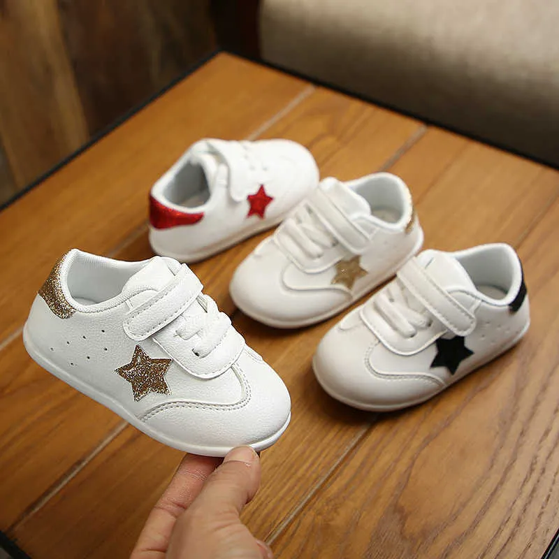 Sneakers dziewczyna dziecko 0-2 lata dziecięce buty swobodne buty męskie do nauki spacerującego w singlu 2020 wiosna i jesień nowa edycja H240509
