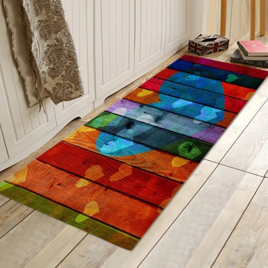 Wydrukowane 3D dywany przeciwpoślizgowe Flannel Dywan dywan dywany Domowy salon Dekoracja sypialni 267s